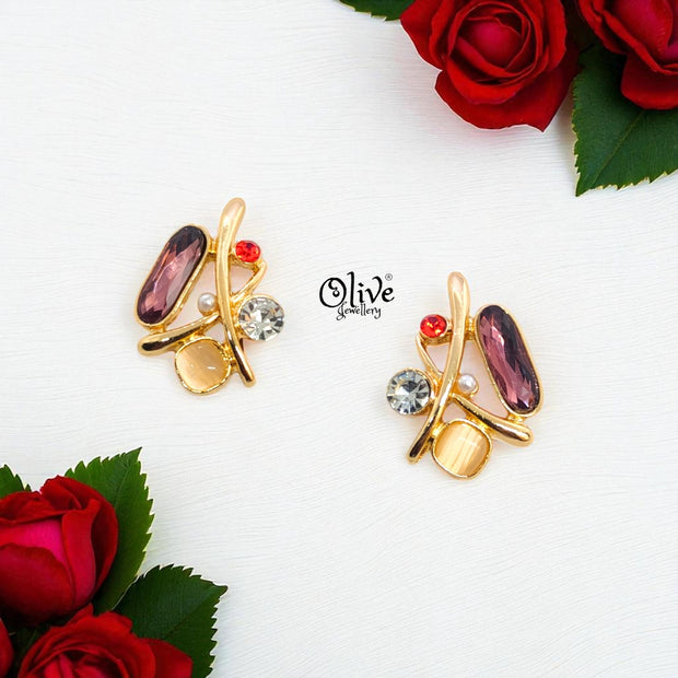 Glass Collection Earrings - 177