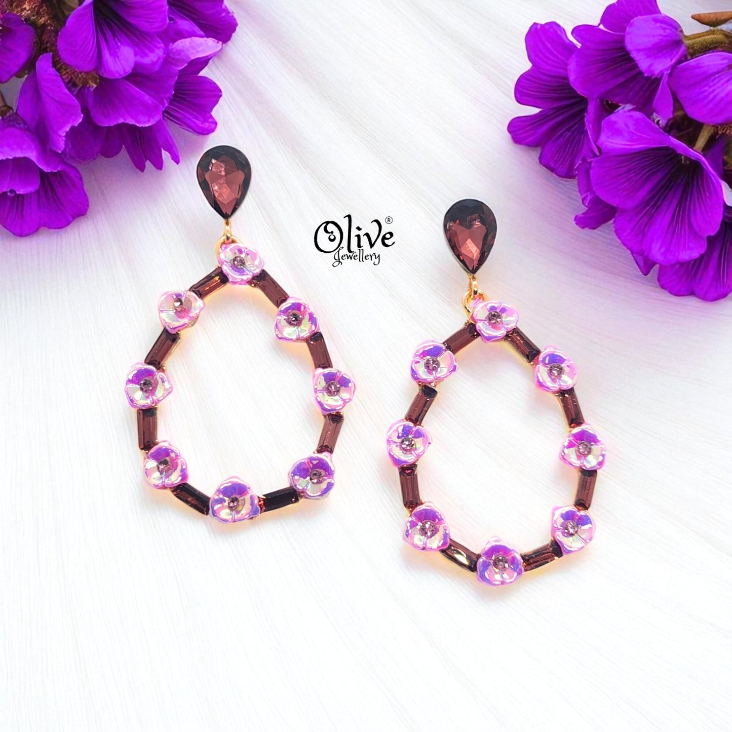 Glass Collection Earrings - 203