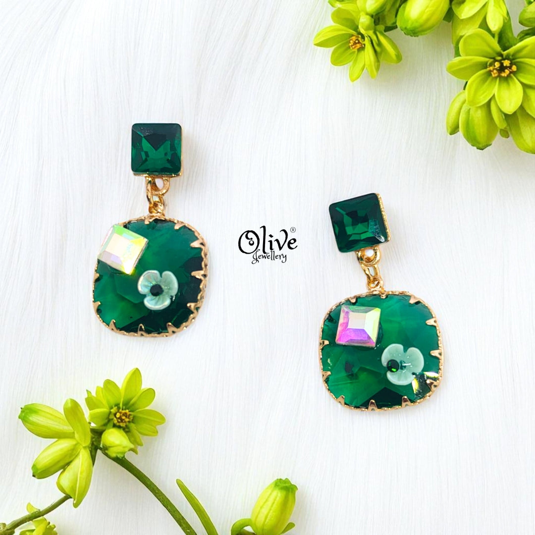 Glass Collection Earrings - 215
