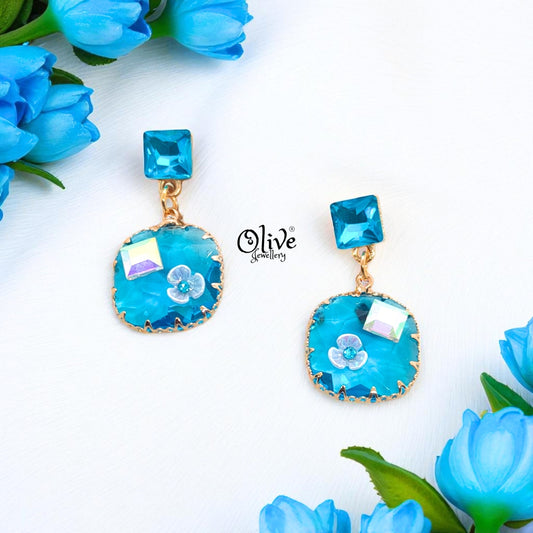 Glass Collection Earrings - 215