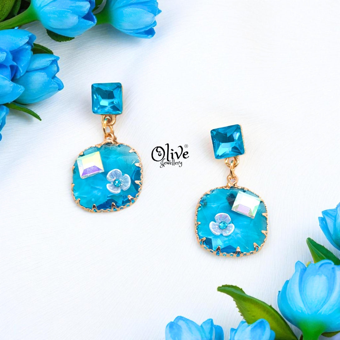 Glass Collection Earrings - 215