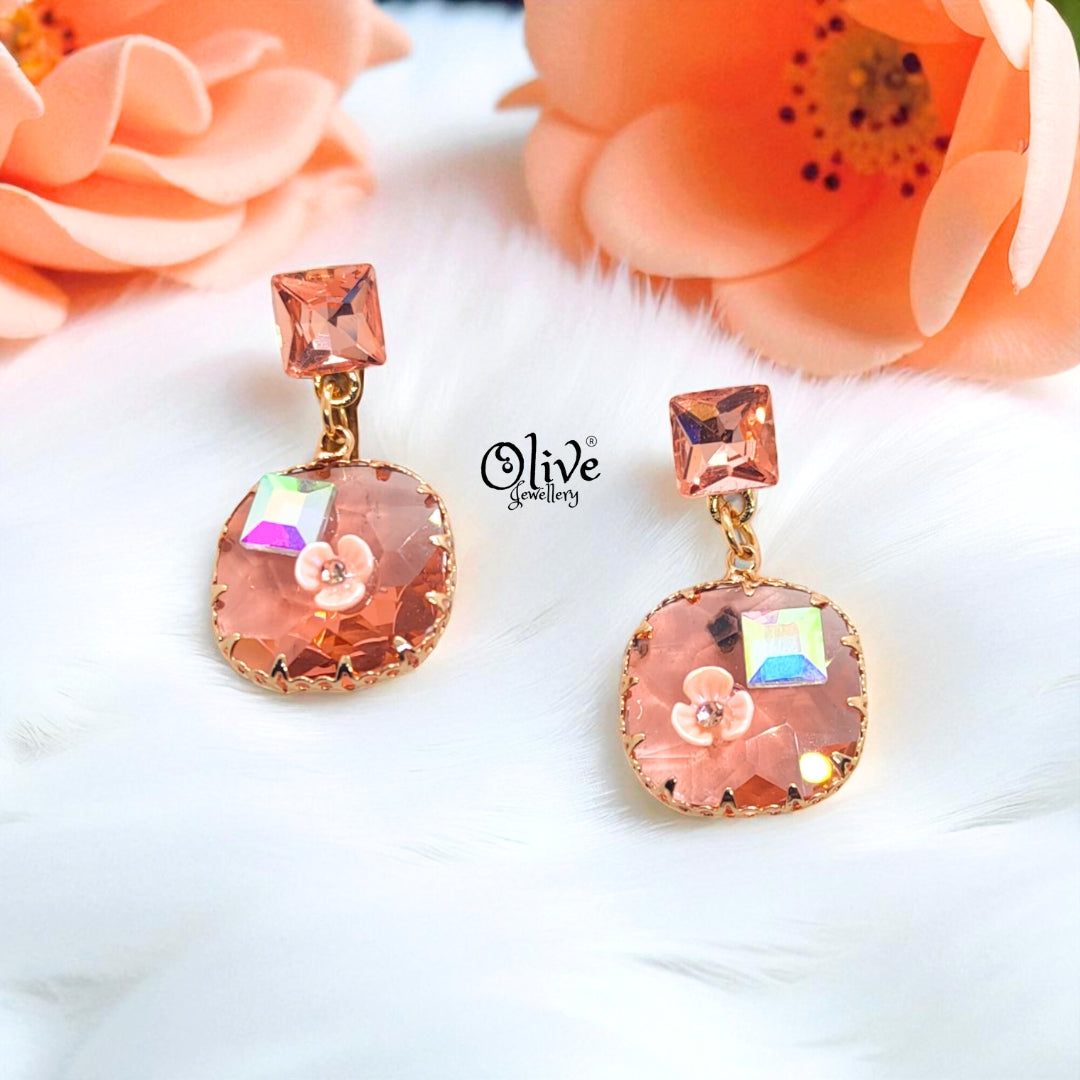 Glass Collection Earrings - 215