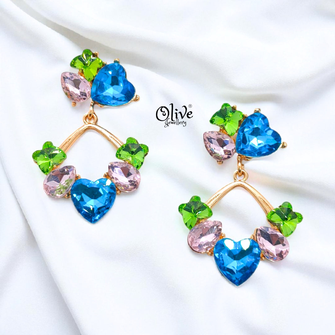 Glass Collection Earrings - 244