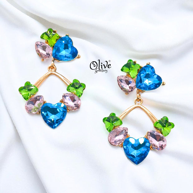 Glass Collection Earrings - 244