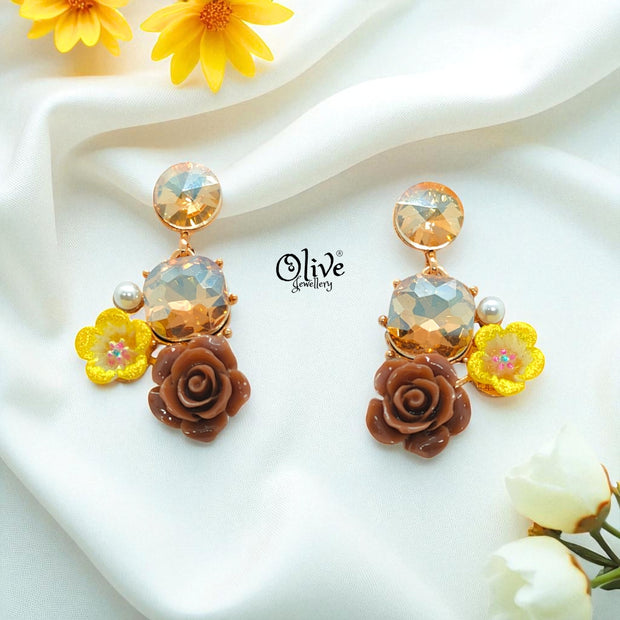 Glass Collection Earrings - 256