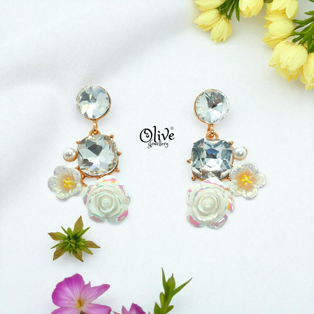 Glass Collection Earrings - 256