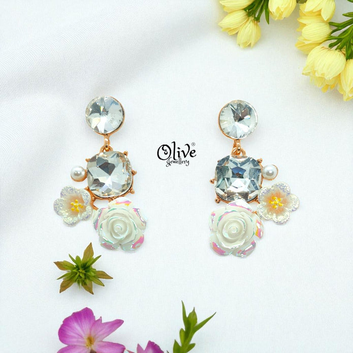 Glass Collection Earrings - 256