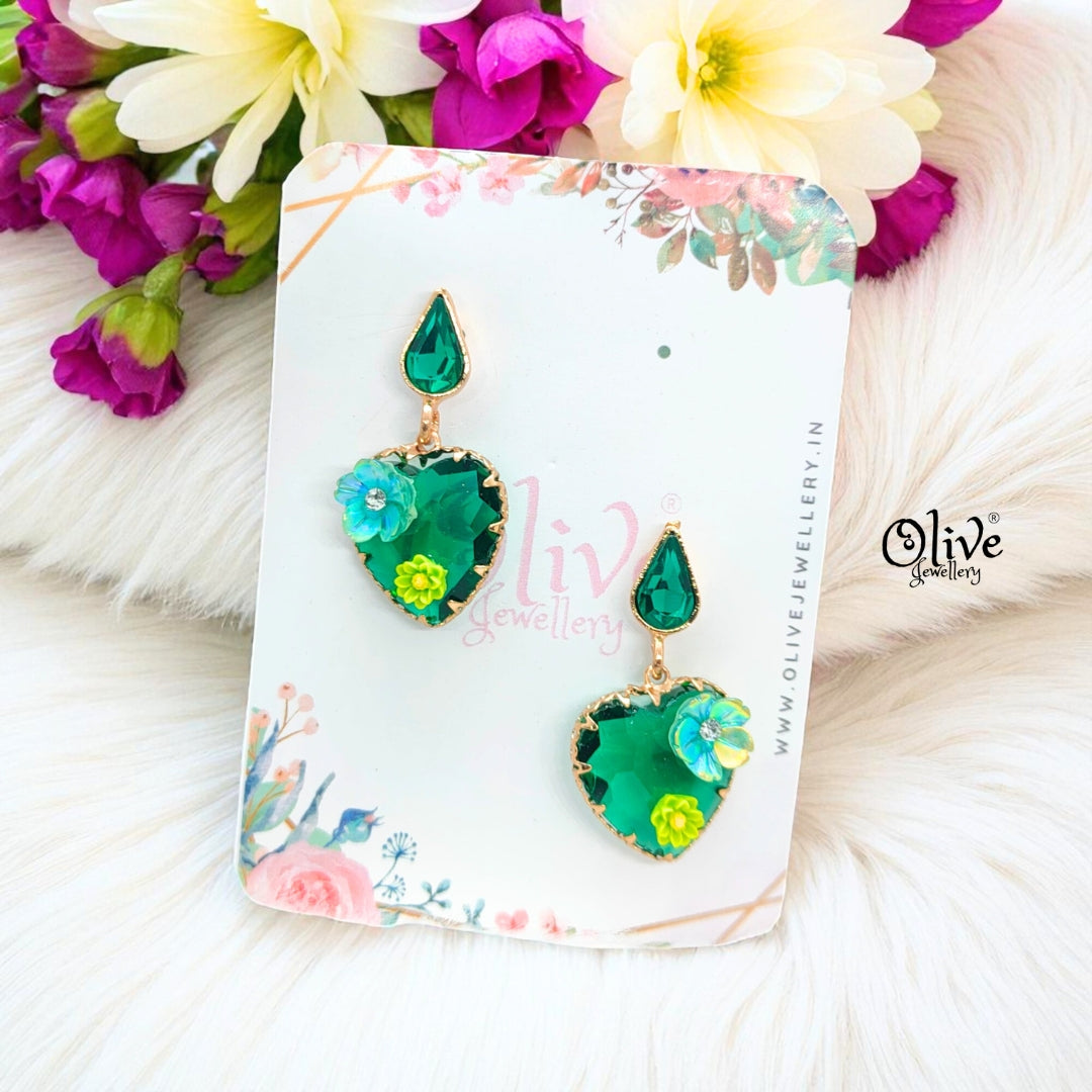 Glass Collection Earrings - 262