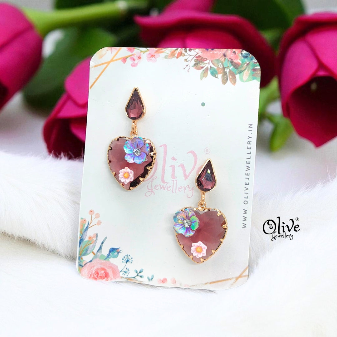 Glass Collection Earrings - 262