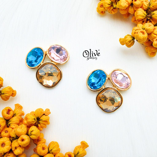 Glass Collection Earrings - 268