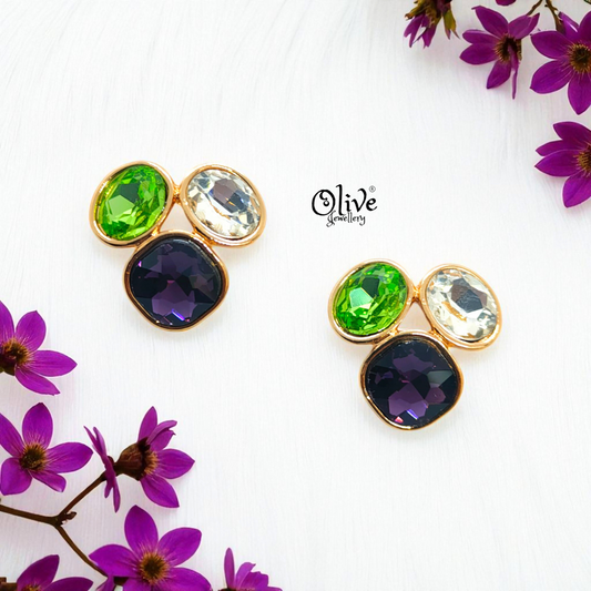 Glass Collection Earrings - 268