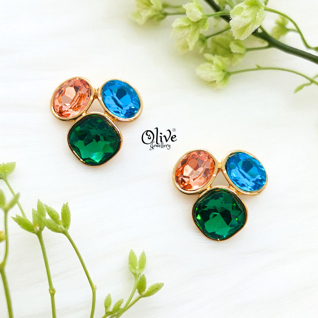 Glass Collection Earrings - 268