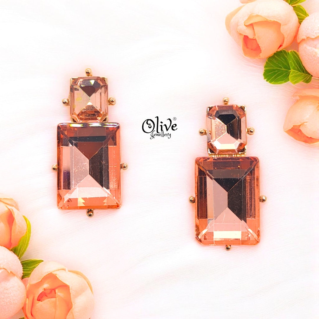 Glass Collection Earrings - 297