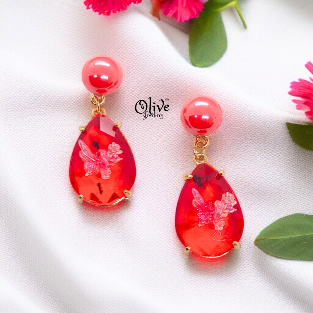 Glass Collection Earrings - 309