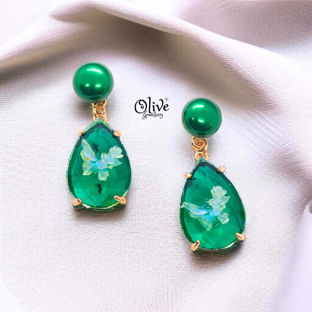 Glass Collection Earrings - 309