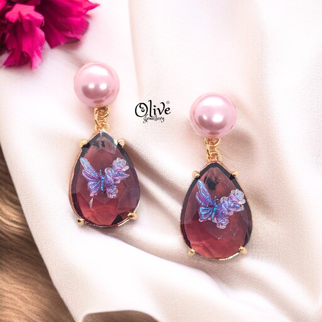 Glass Collection Earrings - 309
