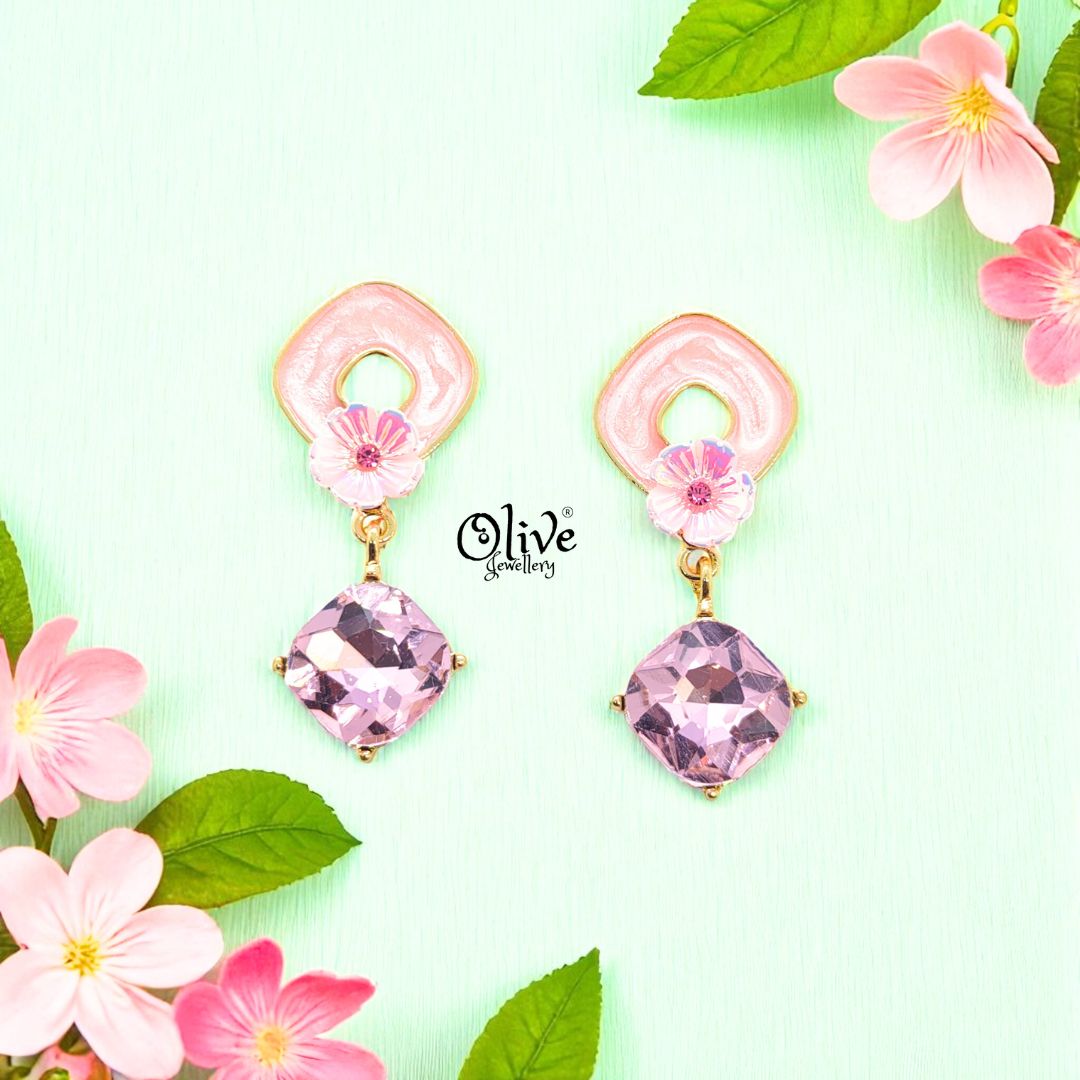 Glass Collection Earrings - 315