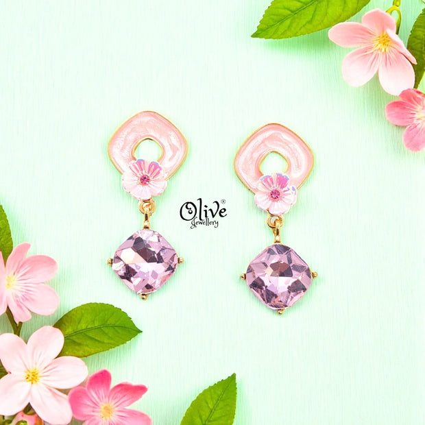 Glass Collection Earrings - 315
