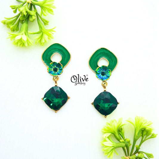 Glass Collection Earrings - 315