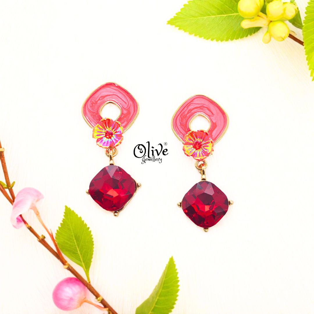 Glass Collection Earrings - 315