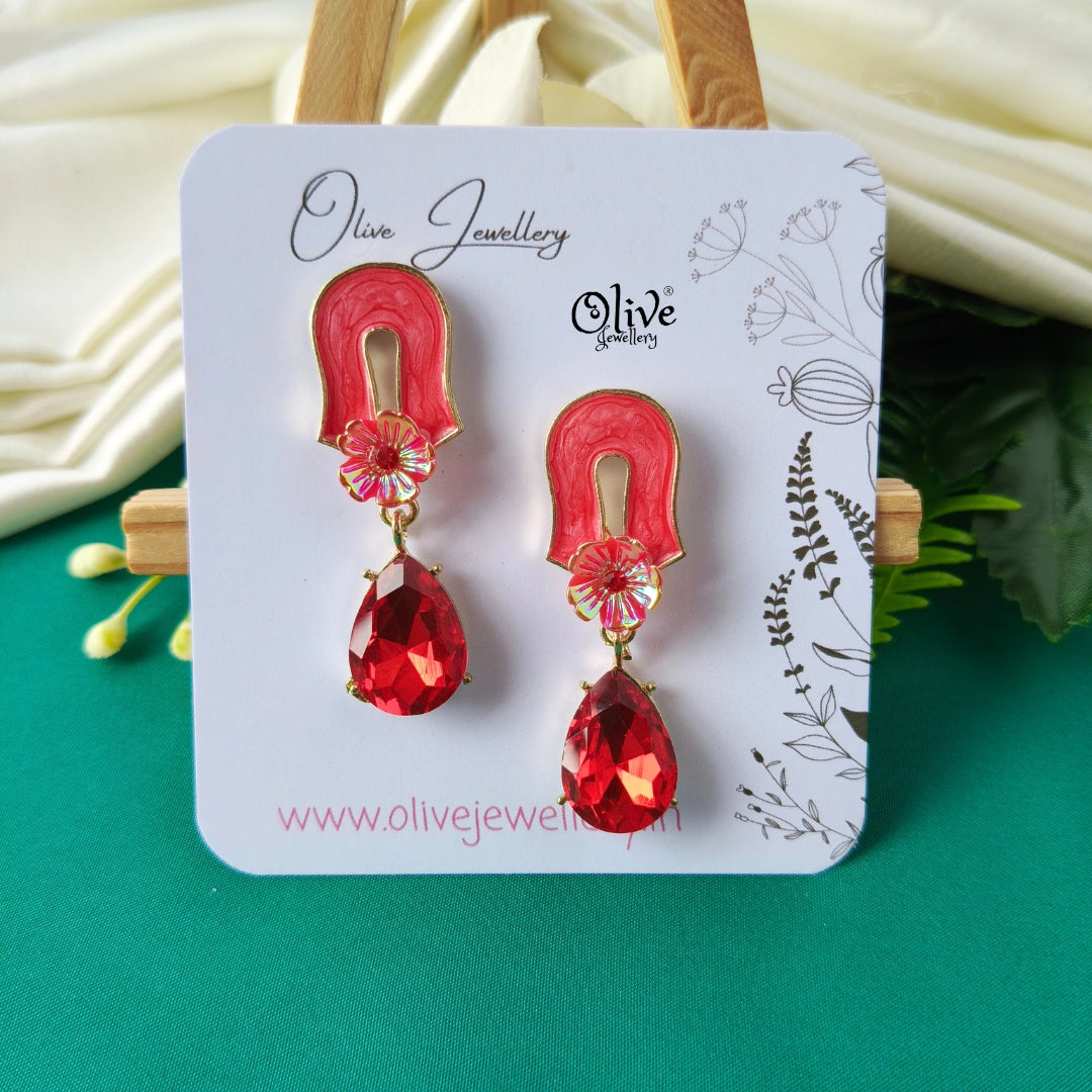 Glass Collection Earrings - 327