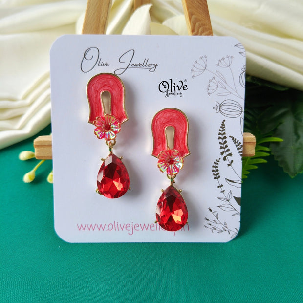 Glass Collection Earrings - 327