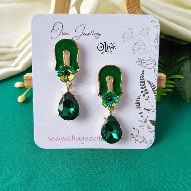 Glass Collection Earrings - 327