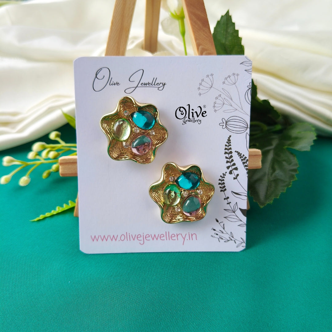 Glass Collection Earrings - 333