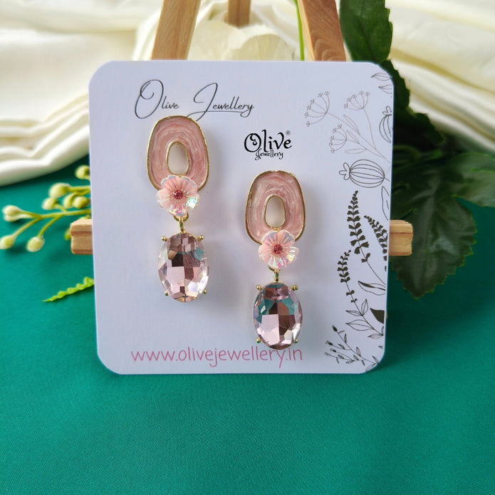 Glass Collection Earrings - 334