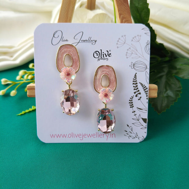 Glass Collection Earrings - 334