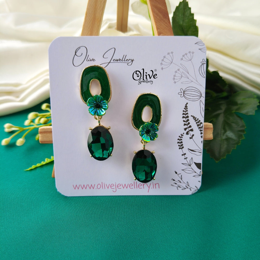 Glass Collection Earrings - 334