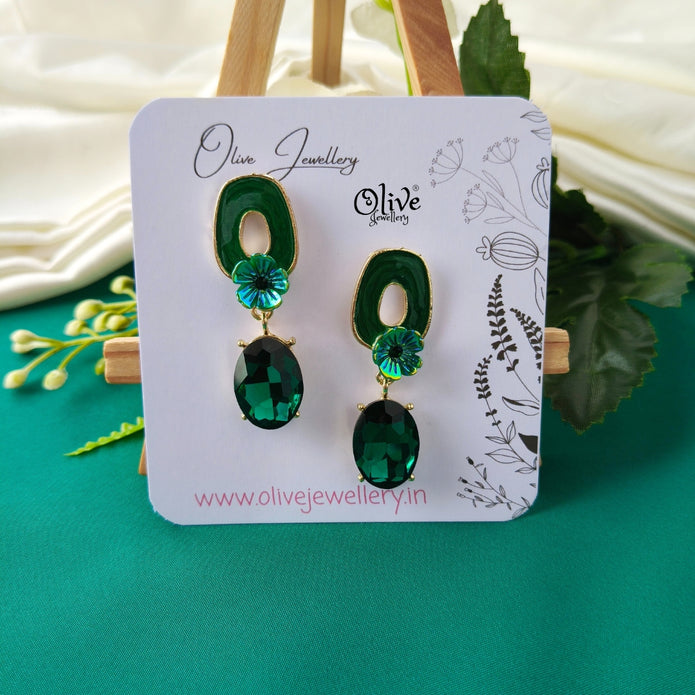 Glass Collection Earrings - 334