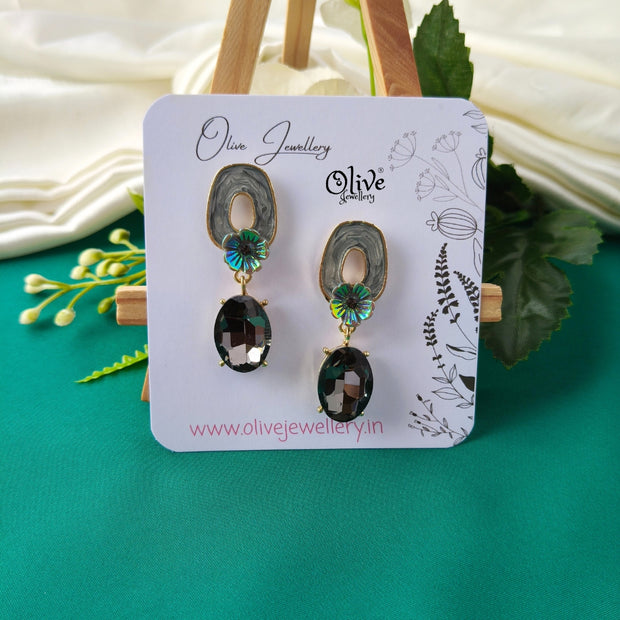 Glass Collection Earrings - 334