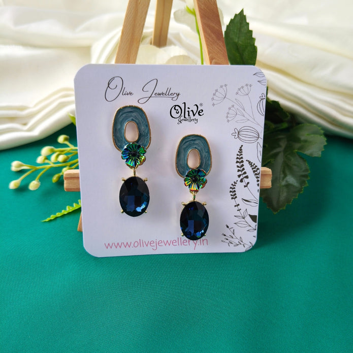 Glass Collection Earrings - 334