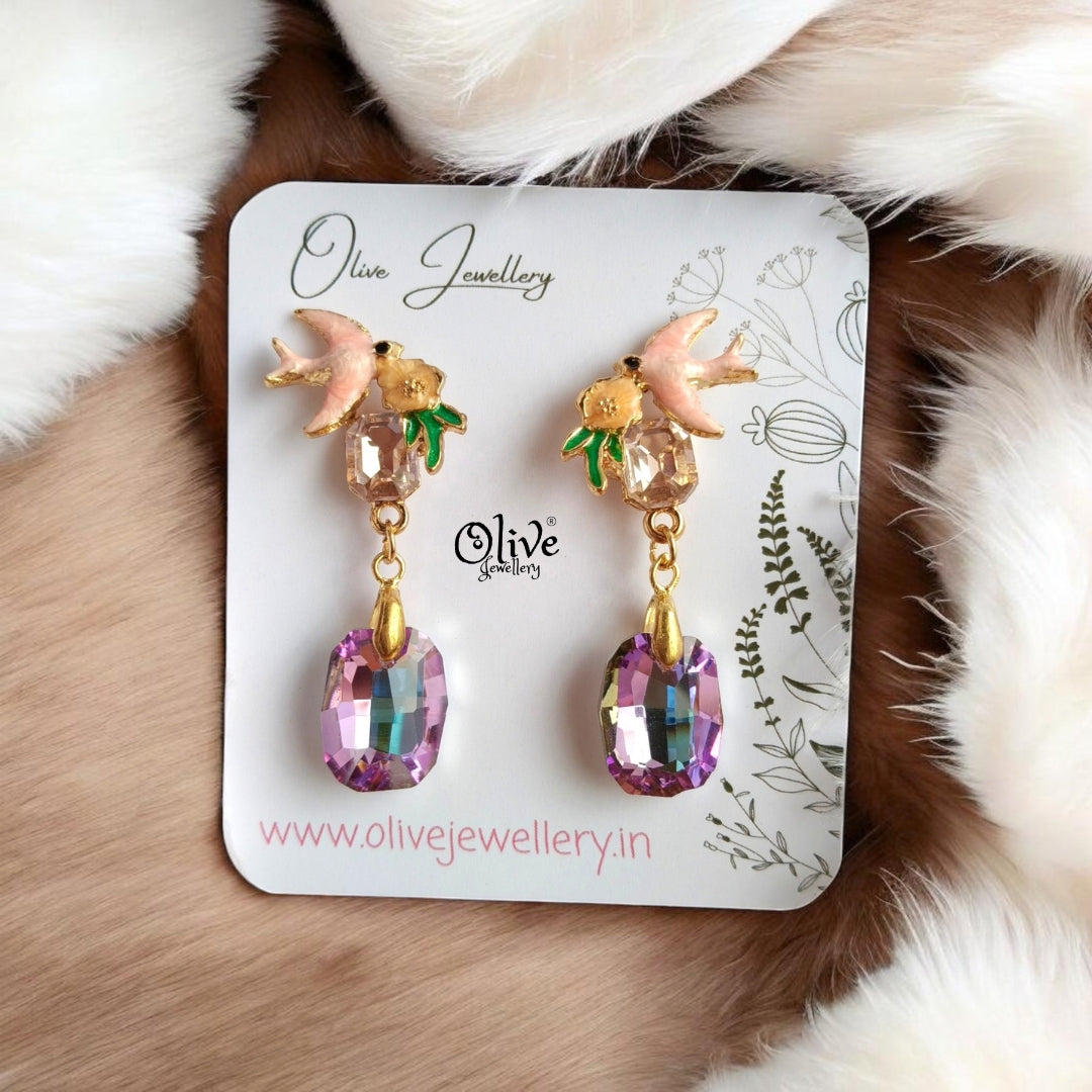 Glass Collection Earrings -340