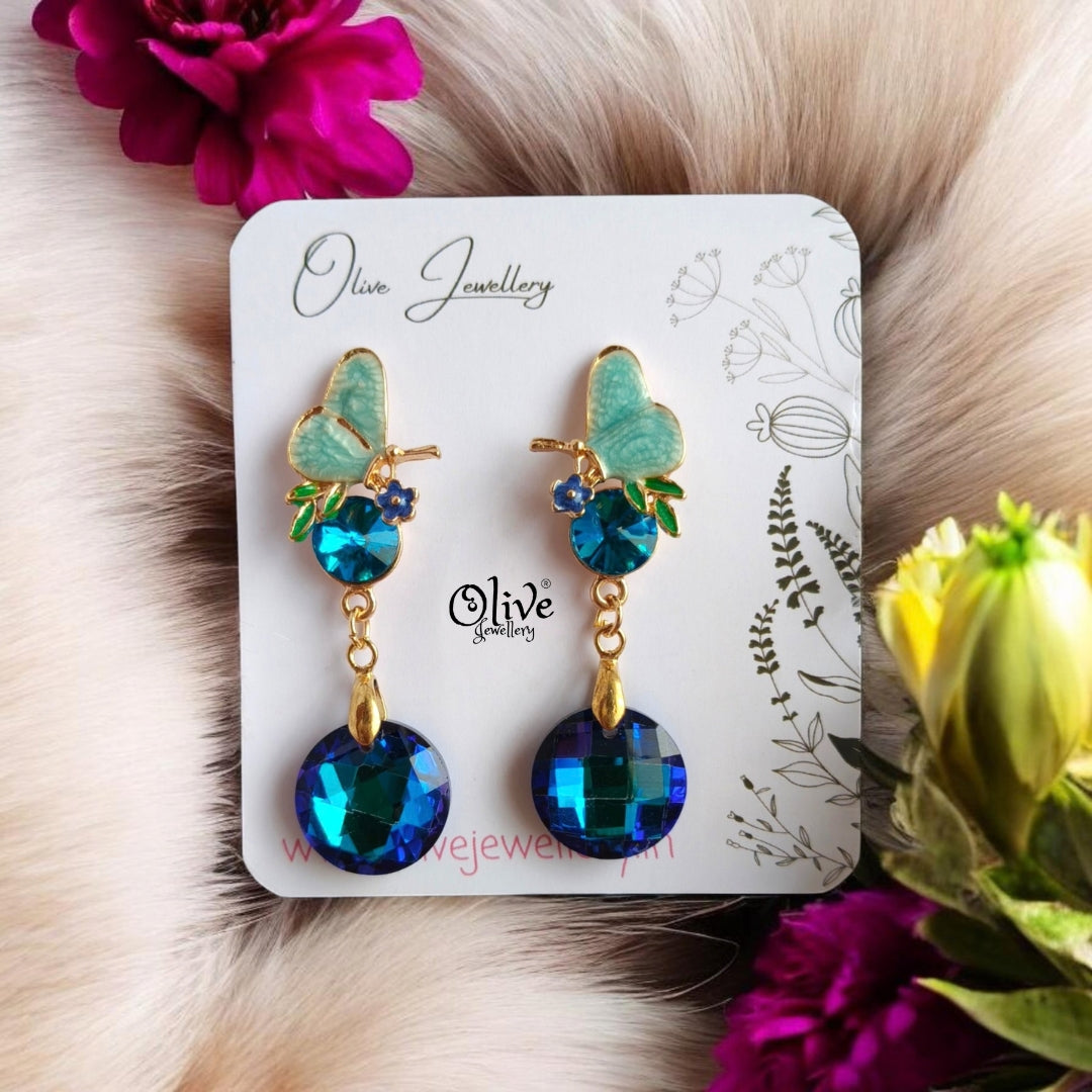 Glass Collection Earrings -346