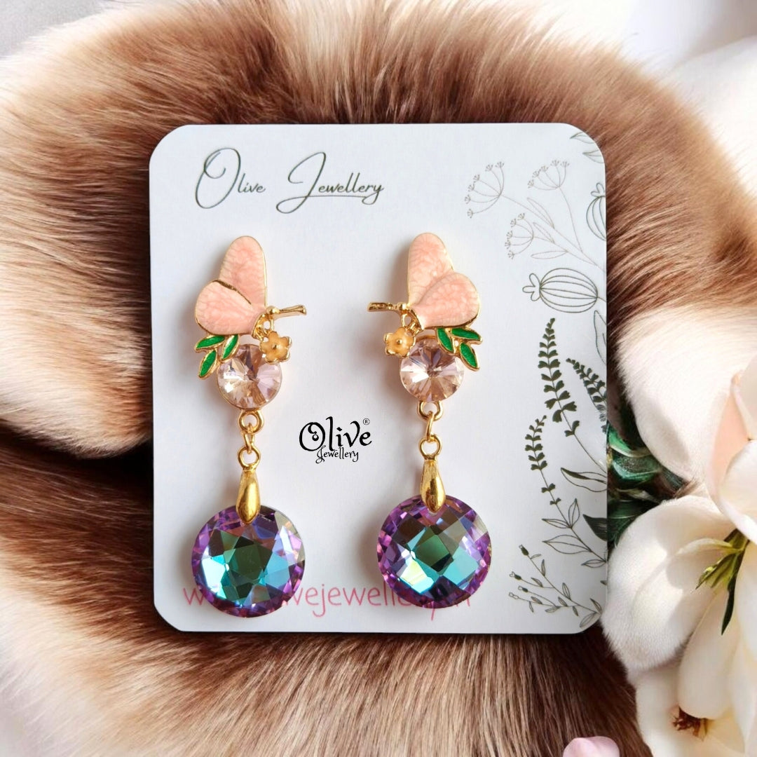 Glass Collection Earrings -346