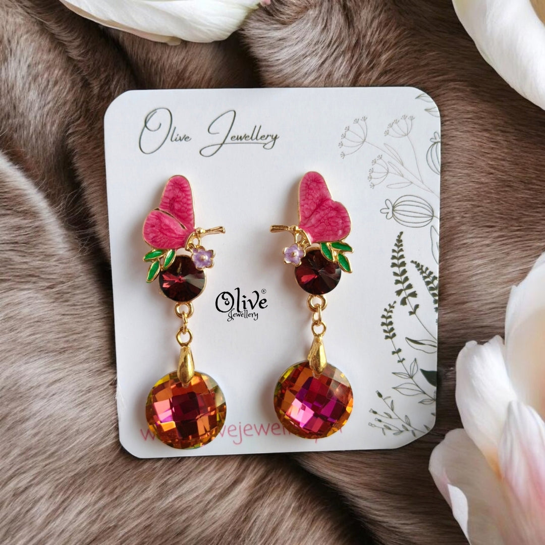 Glass Collection Earrings -346
