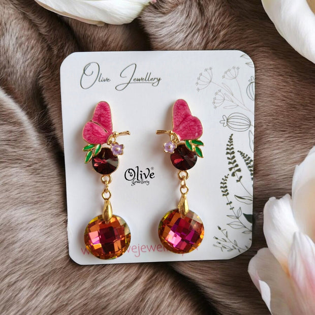Glass Collection Earrings -346