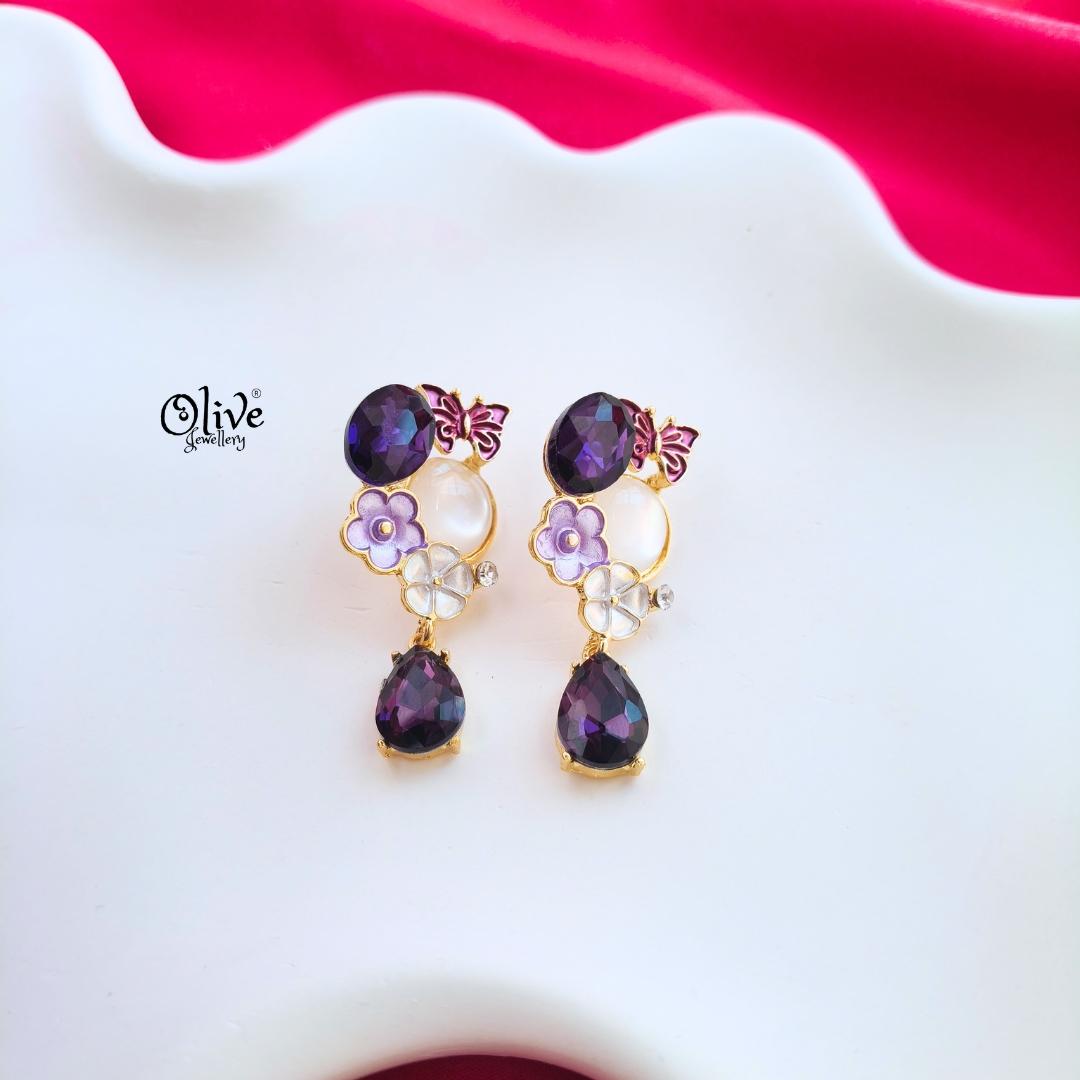 Glass Collection Earrings -353