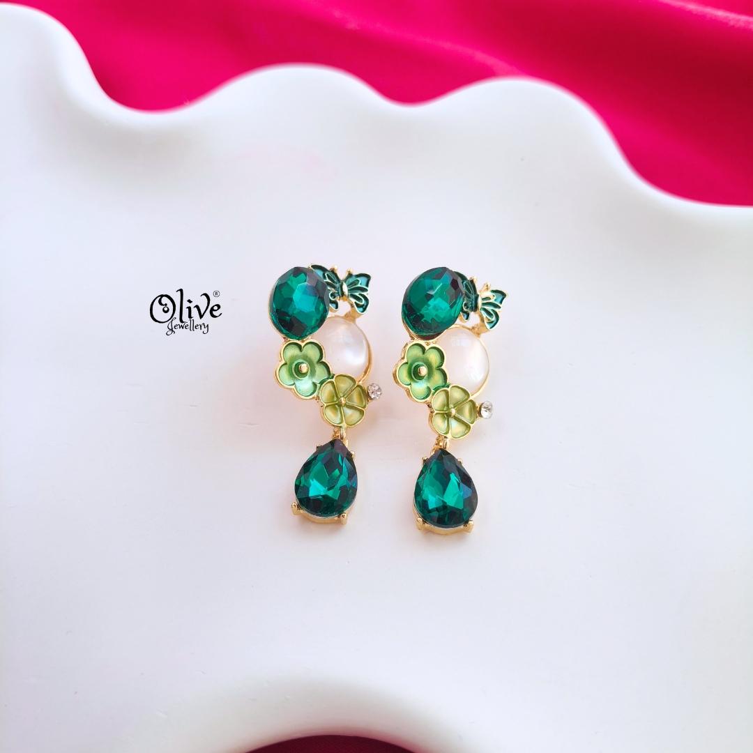 Glass Collection Earrings -353