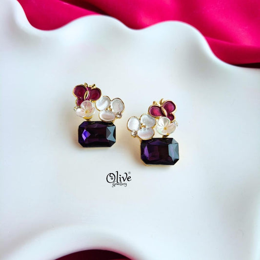 Glass Collection Earrings -359