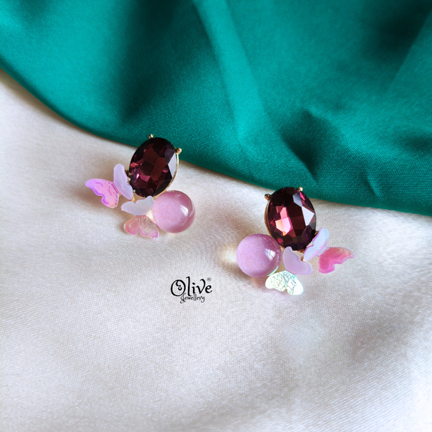 Glass Collection Earrings -370