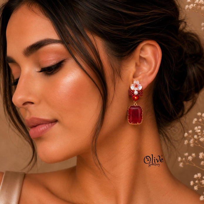 Glass Collection Earrings -376