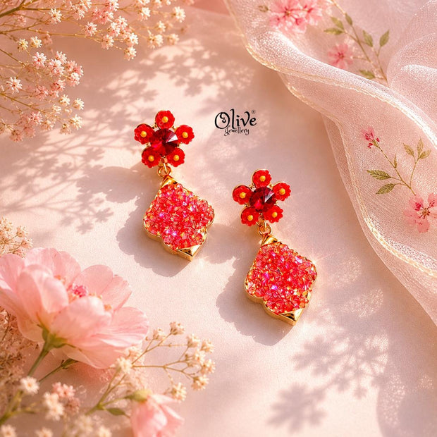 Glass Collection Earrings -381