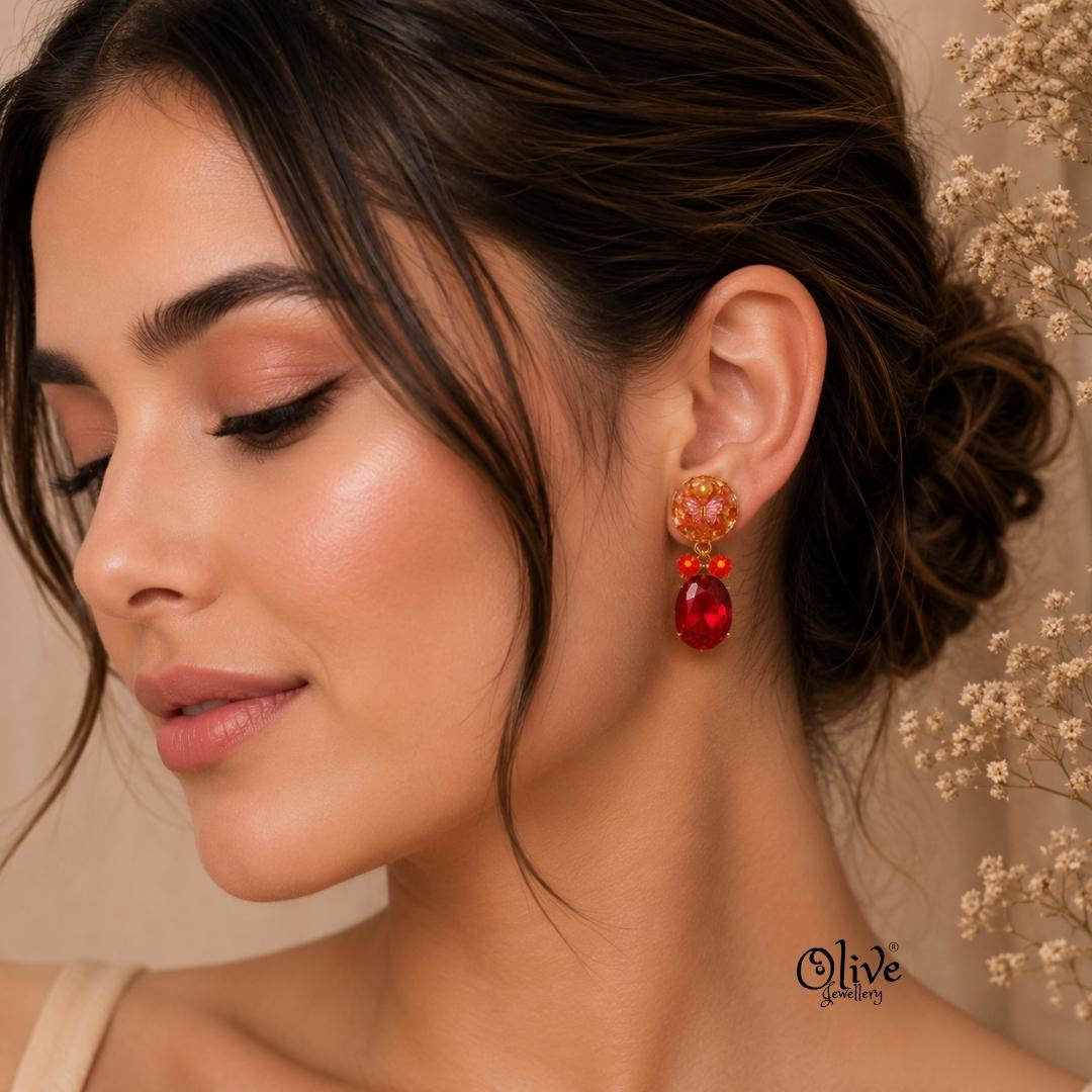 Glass Collection Earrings -383
