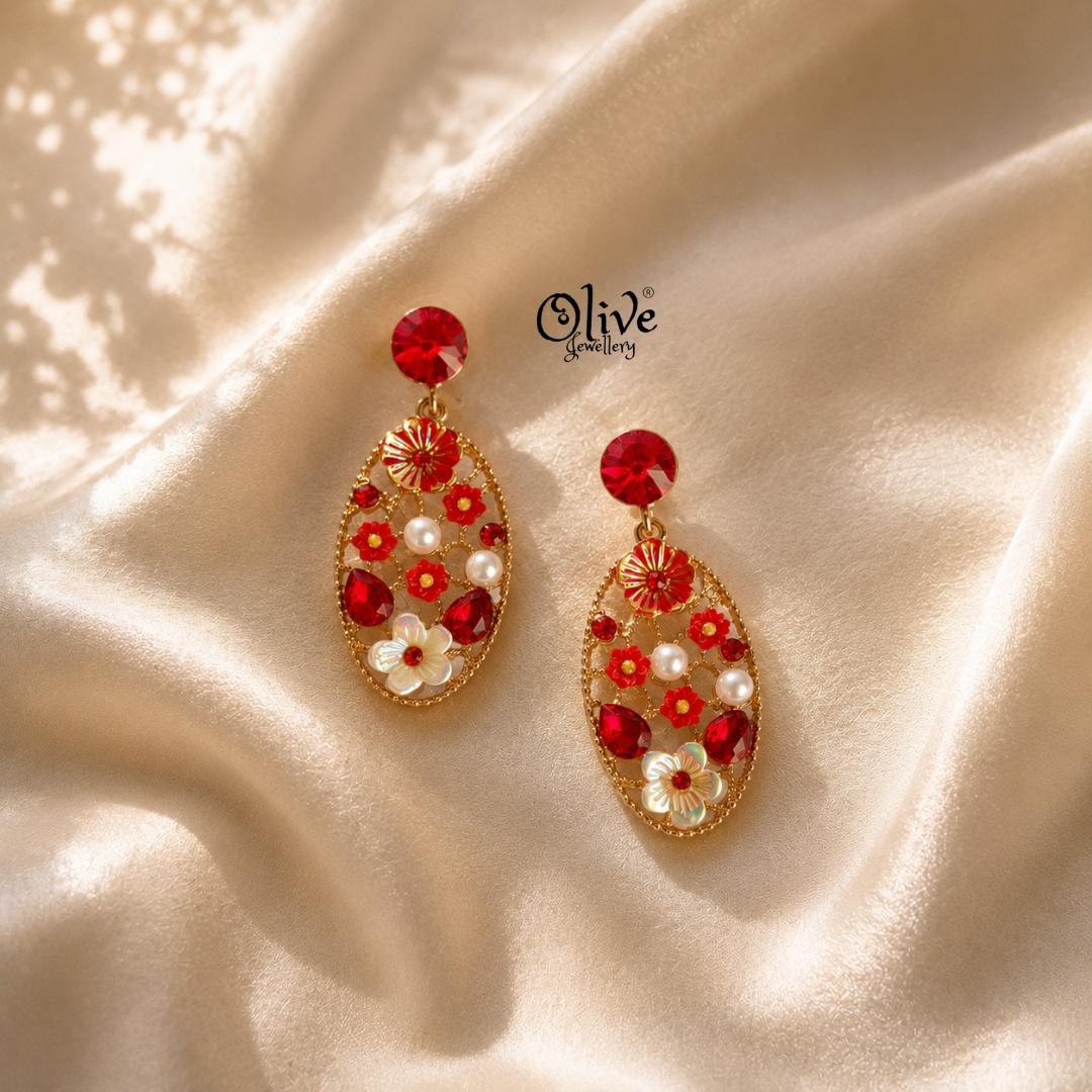 Glass Collection Earrings -386