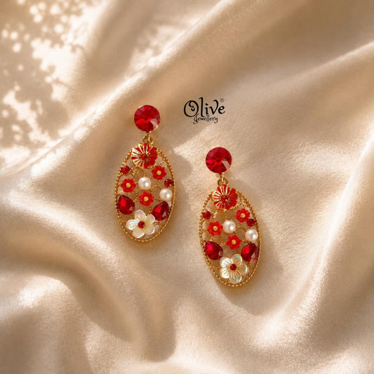 Glass Collection Earrings -386