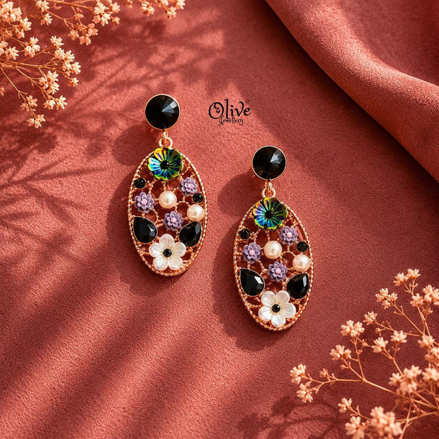 Glass Collection Earrings -386