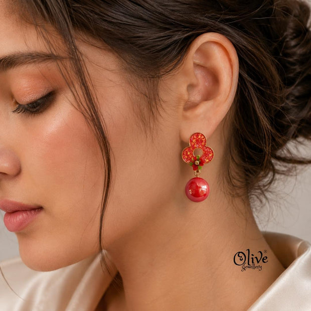 Glass Collection Earrings -388
